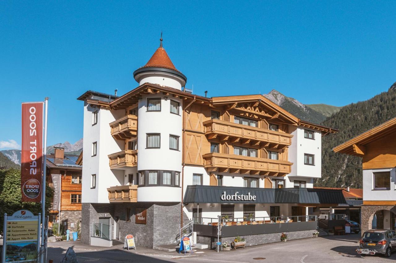 Dorfstube Hotel Holzgau Exterior foto